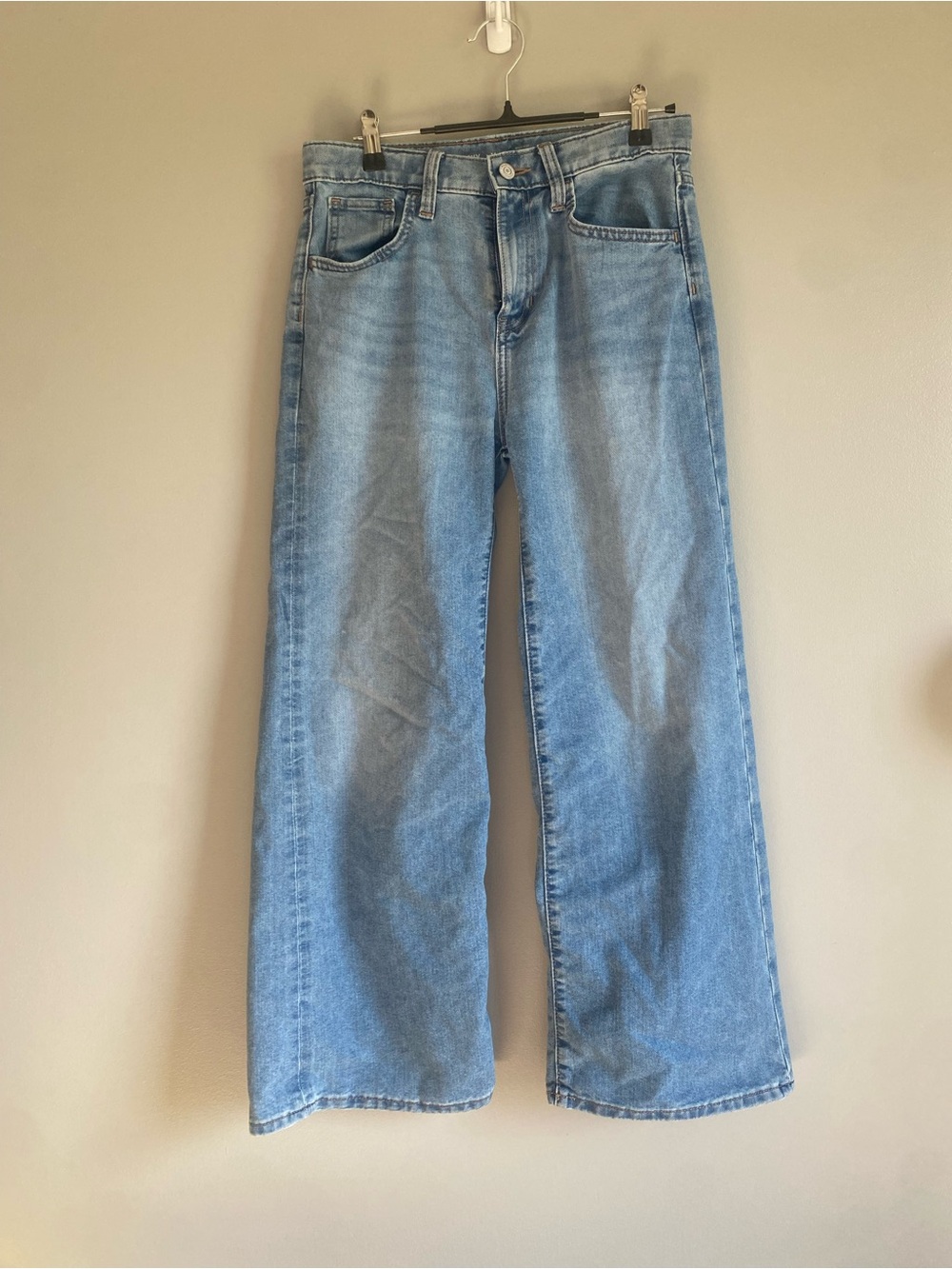 Old Navy Light Blue Wide-Leg Jeans